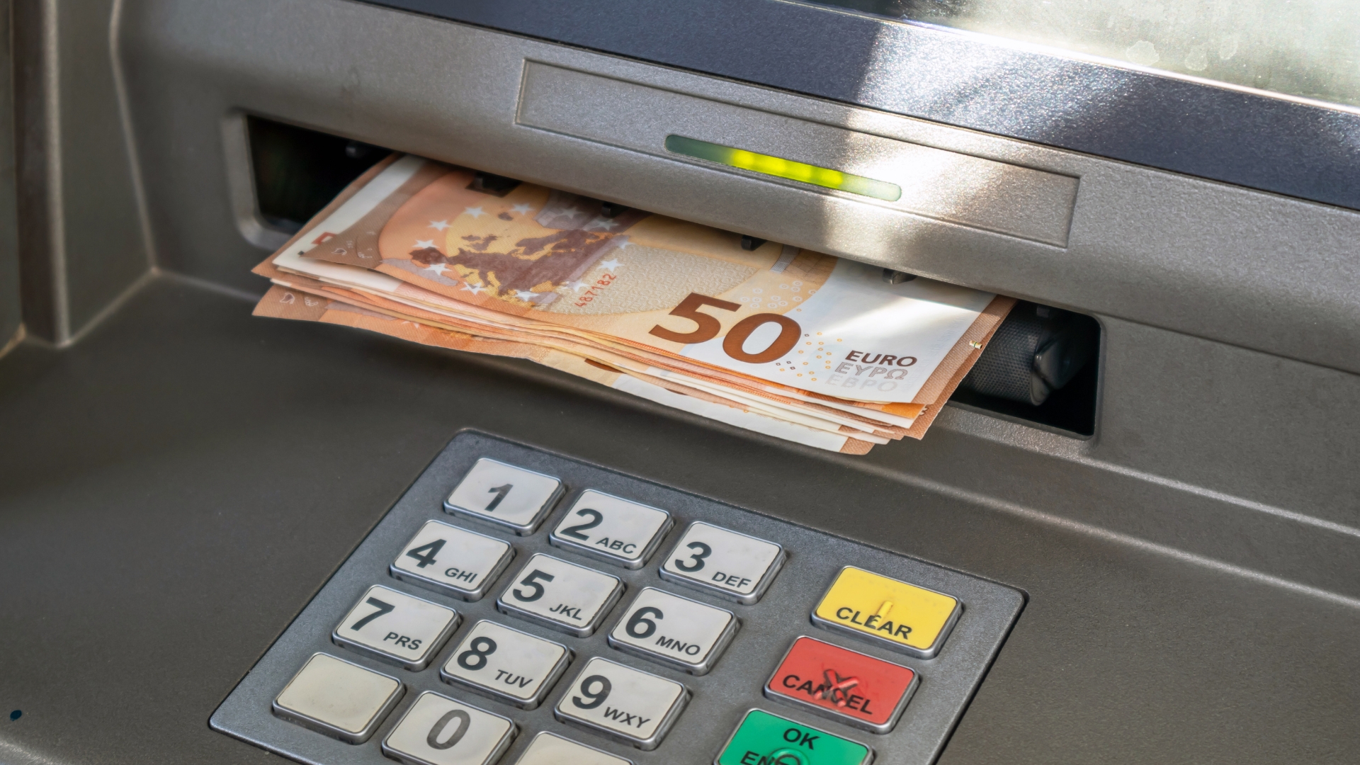 Fascio di banconote in euro